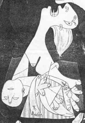 Guernica-femme-a-lenfant