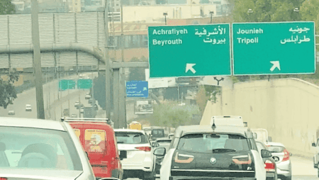 The Chaos of Driving in Lebanon Tells a Story of a Country Unraveled