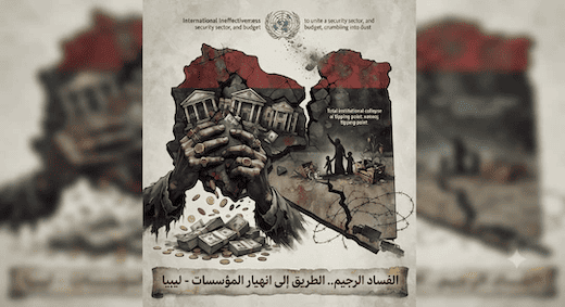 ليبيا: االفساد الرجيم.. الطريق إلى انهيار المؤسسات