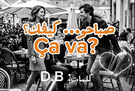 صباحو كيفك..؟ ça va?