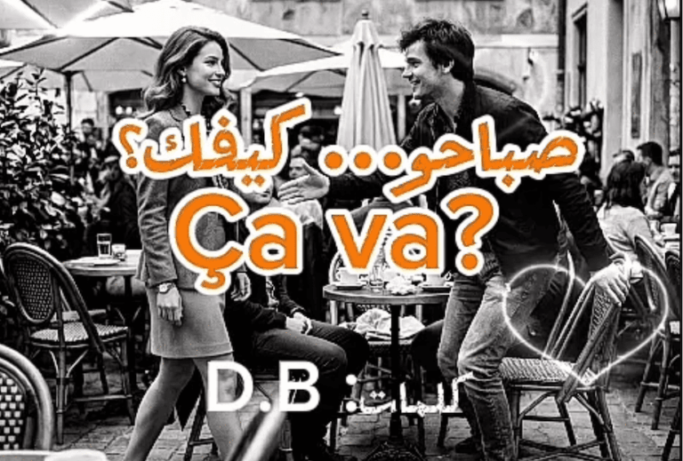 صباحو كيفك..؟ ça va?