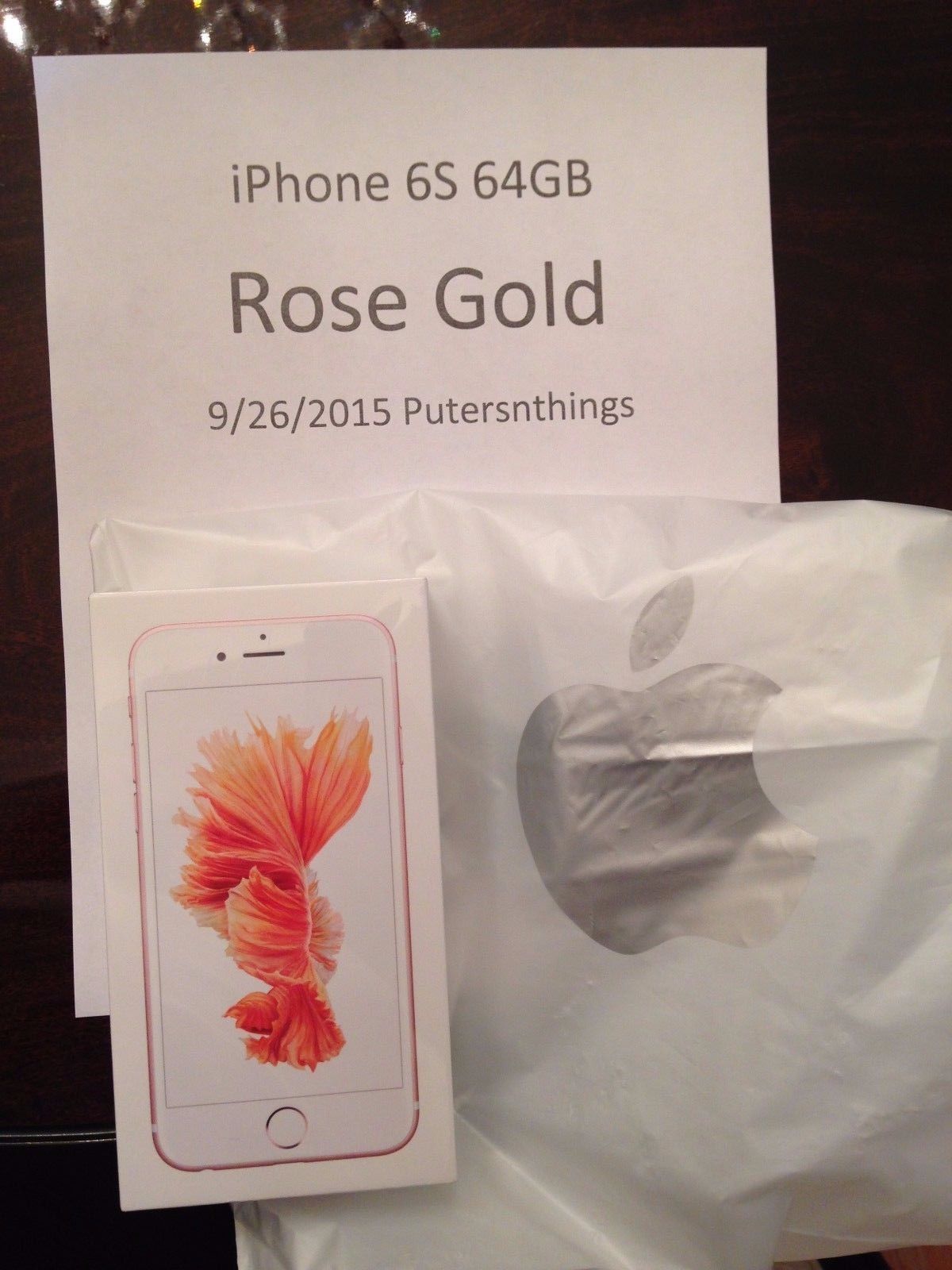 Apple Iphone 6s 64 Gb Bnib - Wikie Cloud Design Ideas